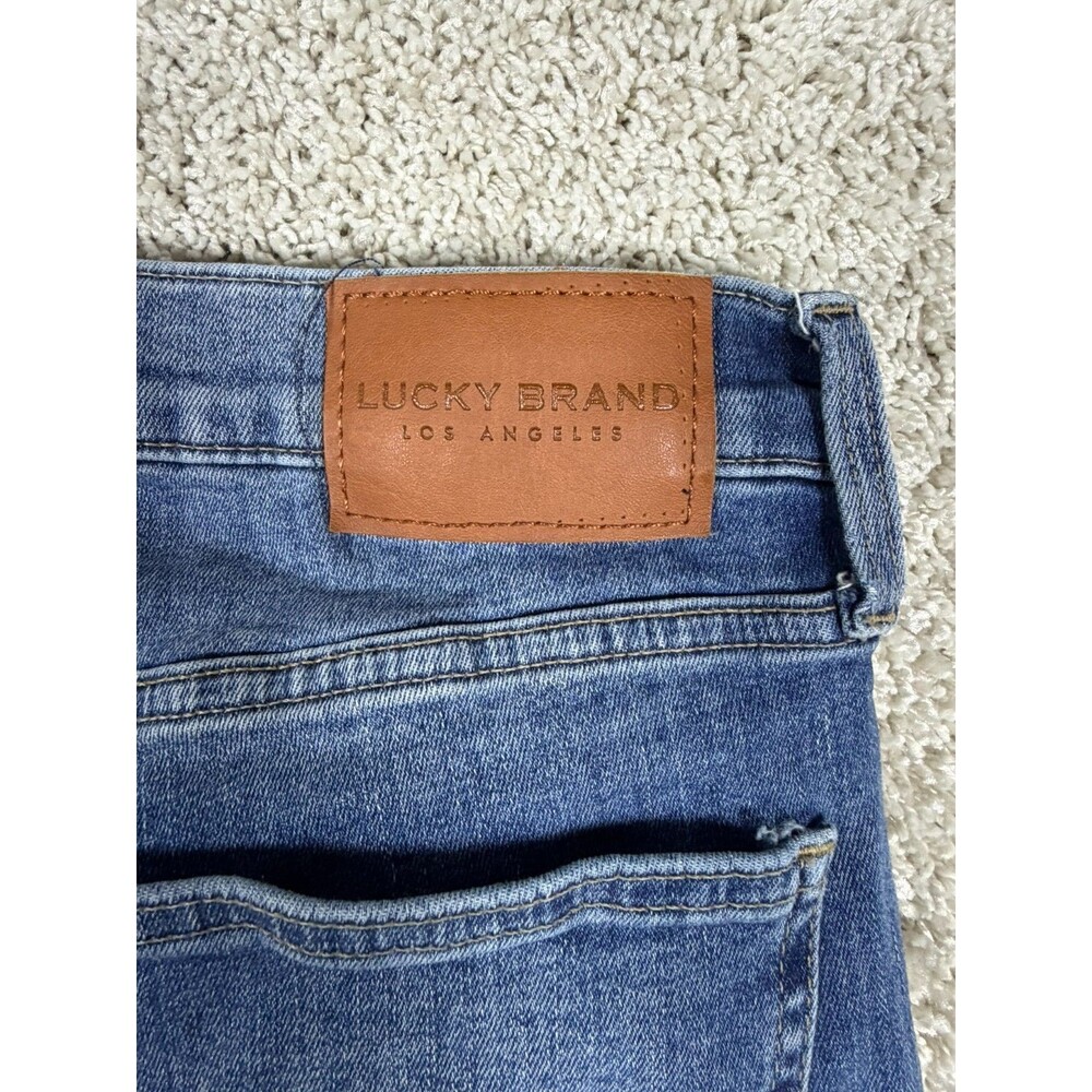 Lucky Brand Bridgette Skinny Jeans Womens 8/29 Distressed Ankle Stretch - Picture 9 of 14